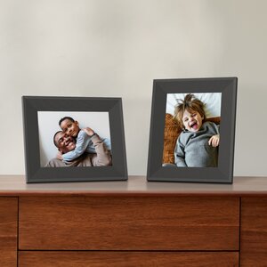 Select thumbnail: Image 2 of Parker 10" Slate | Aura's Modern Dual-Orientation Frame
